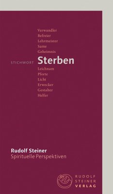Stichwort Sterben von Rudolf Steiner Verlag